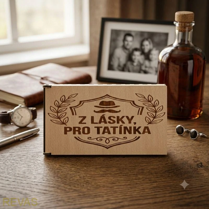Dárková krabička na peníze pro tatínka