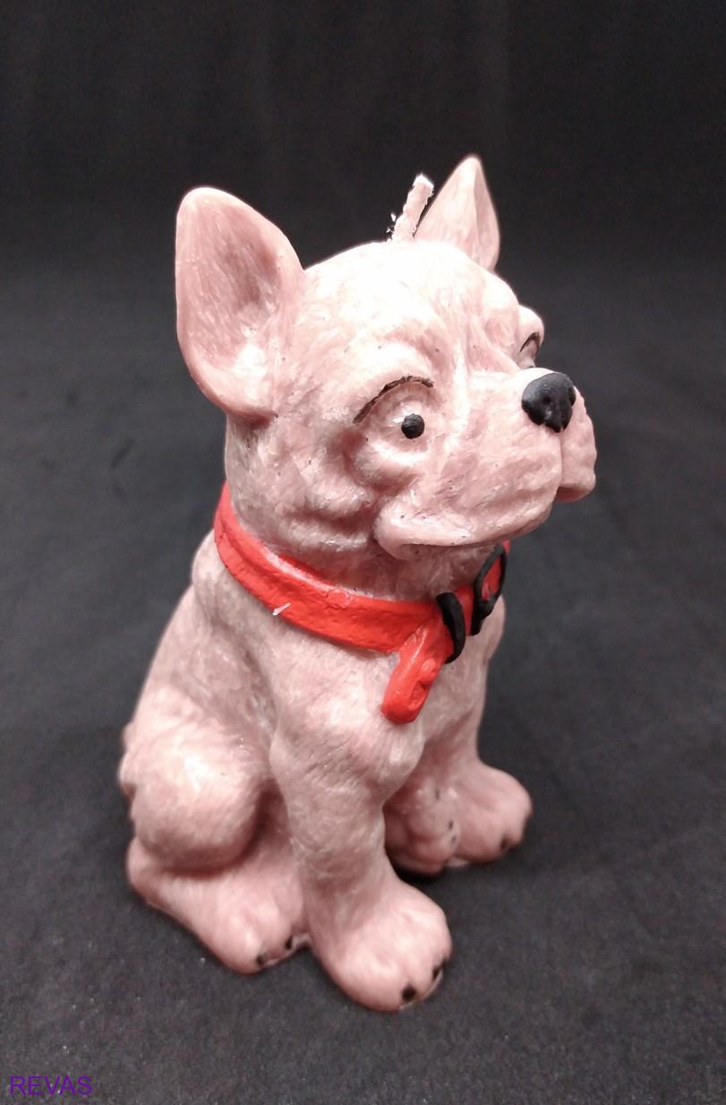 Svíčka BULDOČEK, výška 9,5 cm